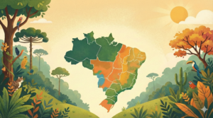Jogo conectando os biomas do Brasil