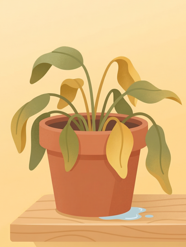 SOS, afoguei minha planta! Como salvar do excesso de água